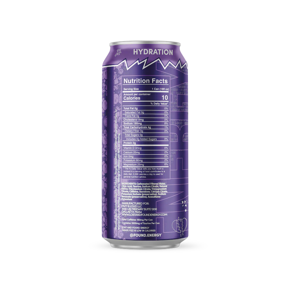 Grape Fizz (Case of 12 Cans) - Image 3